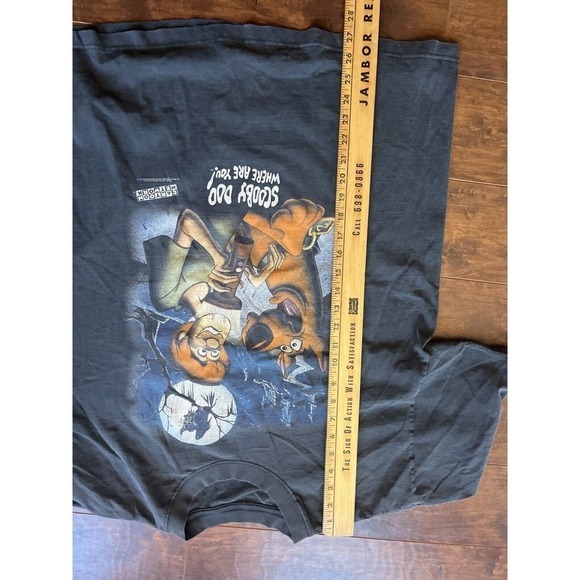 Vintage 90s Scooby Doo T-Shirt READ BELOW 1996 Cartoon Network - Picture 7 of 12